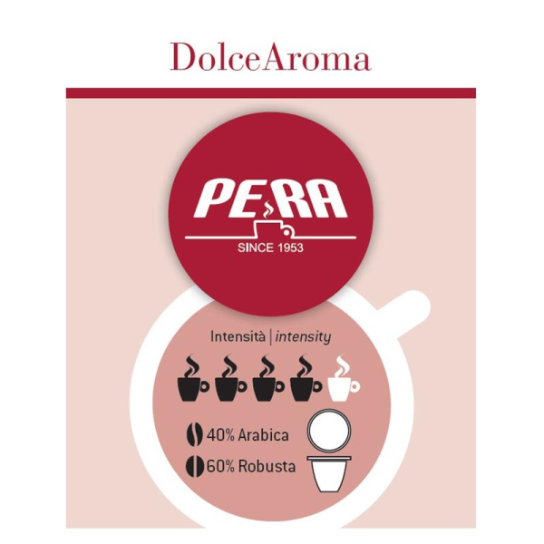 Pera Break Dolce Aroma Espresso Point system 100 pcs. Coffee capsules - Capsules Lavazza Espresso Point system