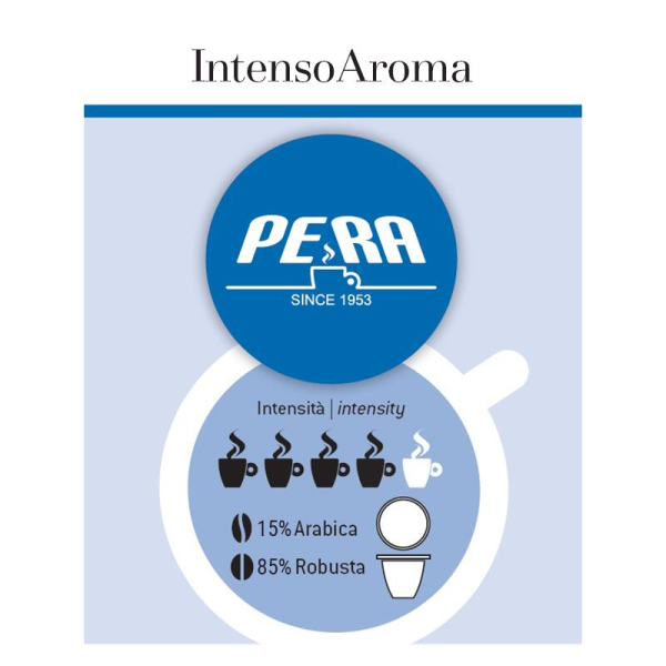 Pera Break Intenso Aroma Espresso Point system 100 pcs. Coffee capsules - Capsules Lavazza Espresso Point system