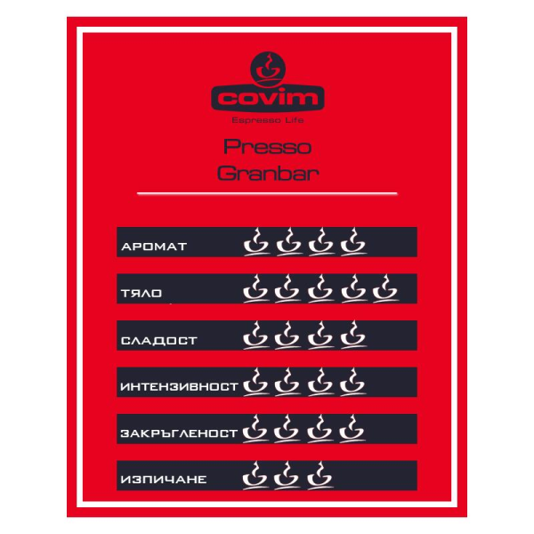 Covim Presso Armonico (Granbar) Nespresso System 10 pcs. Coffee capsules - Capsules for the Nespresso system