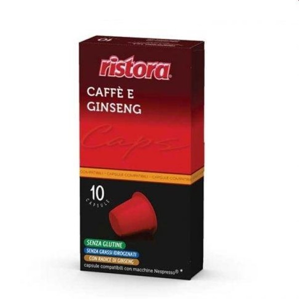 RISTORA Caffe e Ginseng – капсули Nespresso 10 бр. - Капсули за Nespresso система