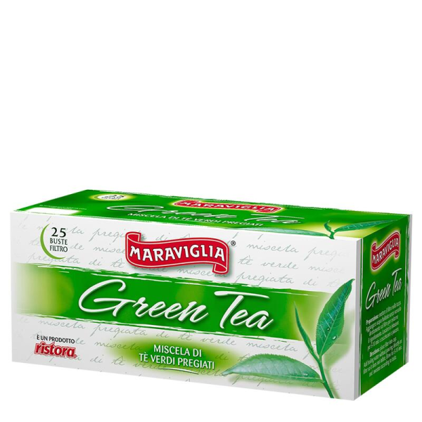 Ristora Maraviglia Зелен чай 25 бр. Чай на пакетчета - Чай