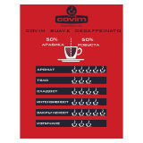 Covim Suave Decaffeinato 25 бр. 44 мм Кафе на дози - Кафе на дози