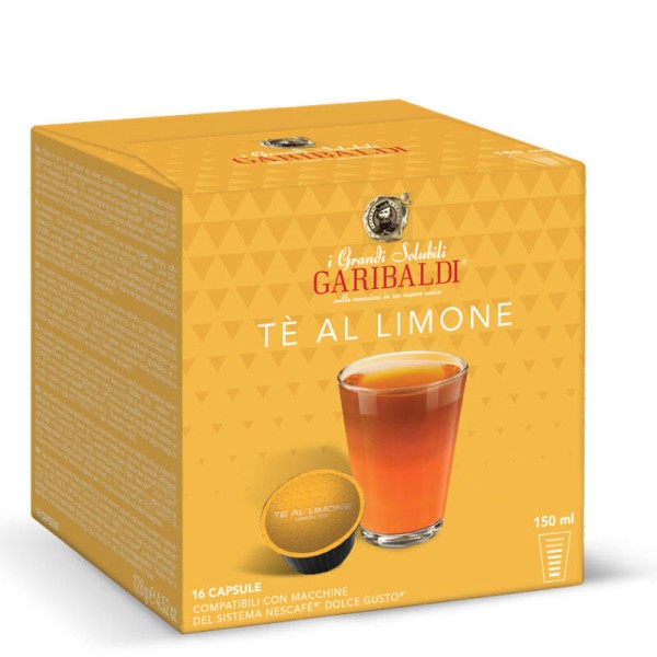 GARIBALDI Te Al Limone - Dolce Gusto capsules 16 pcs. - Capsules Dolce Gusto system