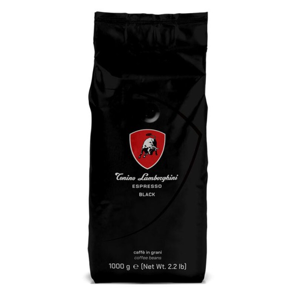 TONINO LAMBORGHINI BLACK LABEL BLEND кафе на зърна – 1 KG. - Кафе