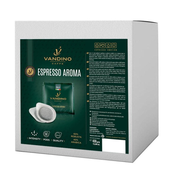 Vandino Espresso Aroma filter doses 50 pcs - Coffee per doses