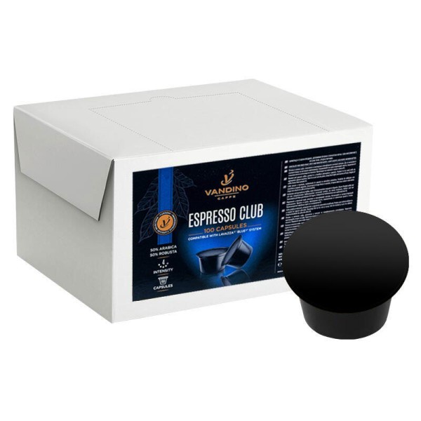 VANDINO Espresso Club - Lavazza Blue capsules 100 pcs. - Capsules Lavazza Blue system