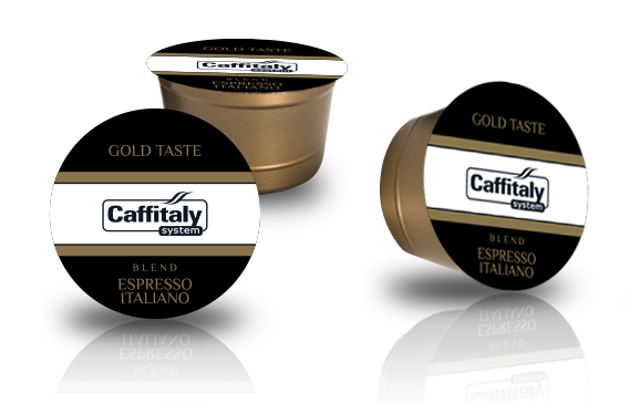 Caffytaly Gold Taste Espresso Italiano е с кадифен аромат и силен вкус