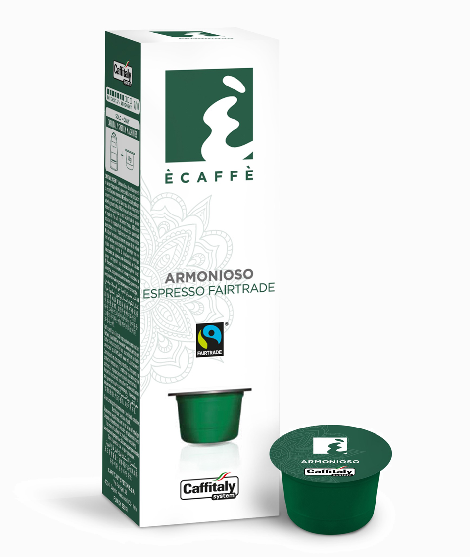 ECAFFE Armonioso - балансирано еспресо за добро настроение през целия ден