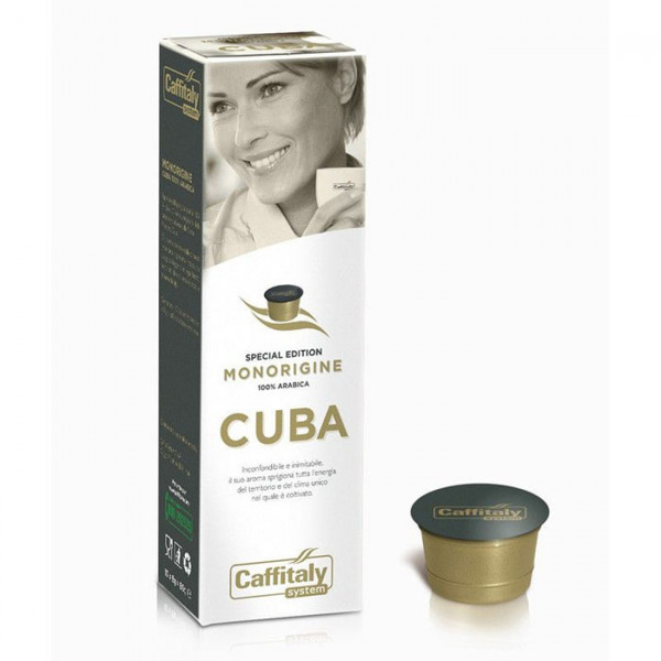 ECAFFE Cuba - силно еспресо с деликатен аромат на тютюн