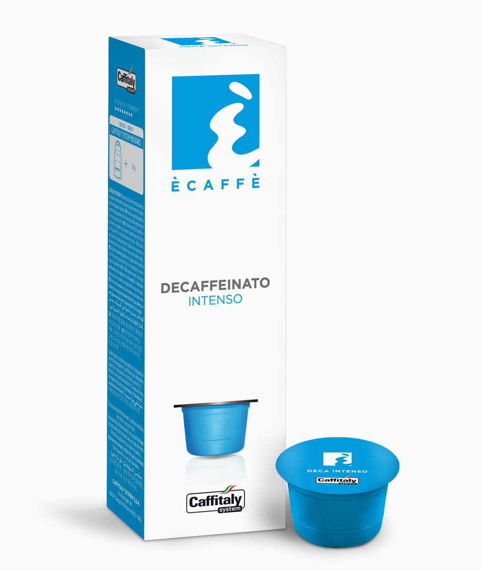 ECAFFE Decaffeinato Intenso - наситен вкус на кафе без кофеин