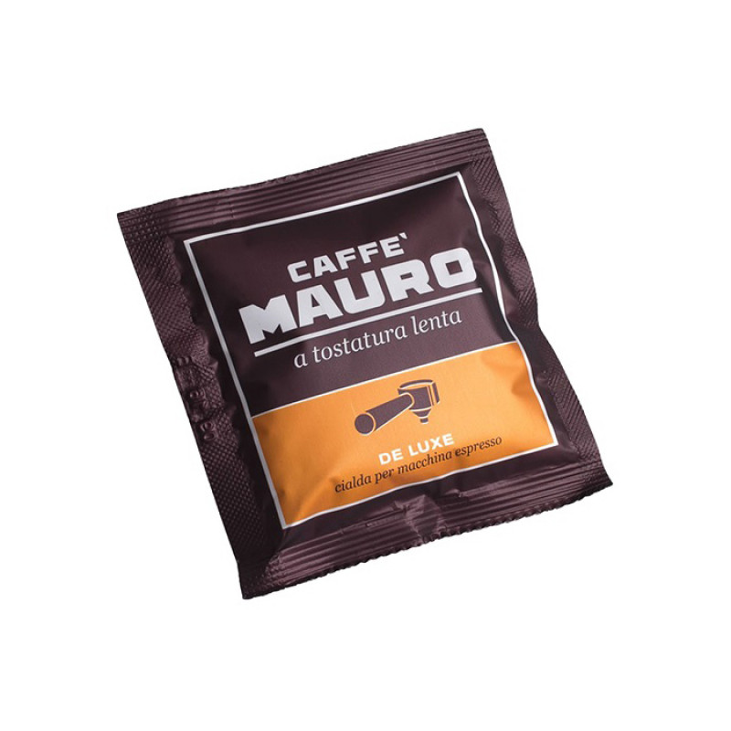 Caffe Mauro De Luxe на дози е кафе с шоколадов вкус и лесно за приготвяне.